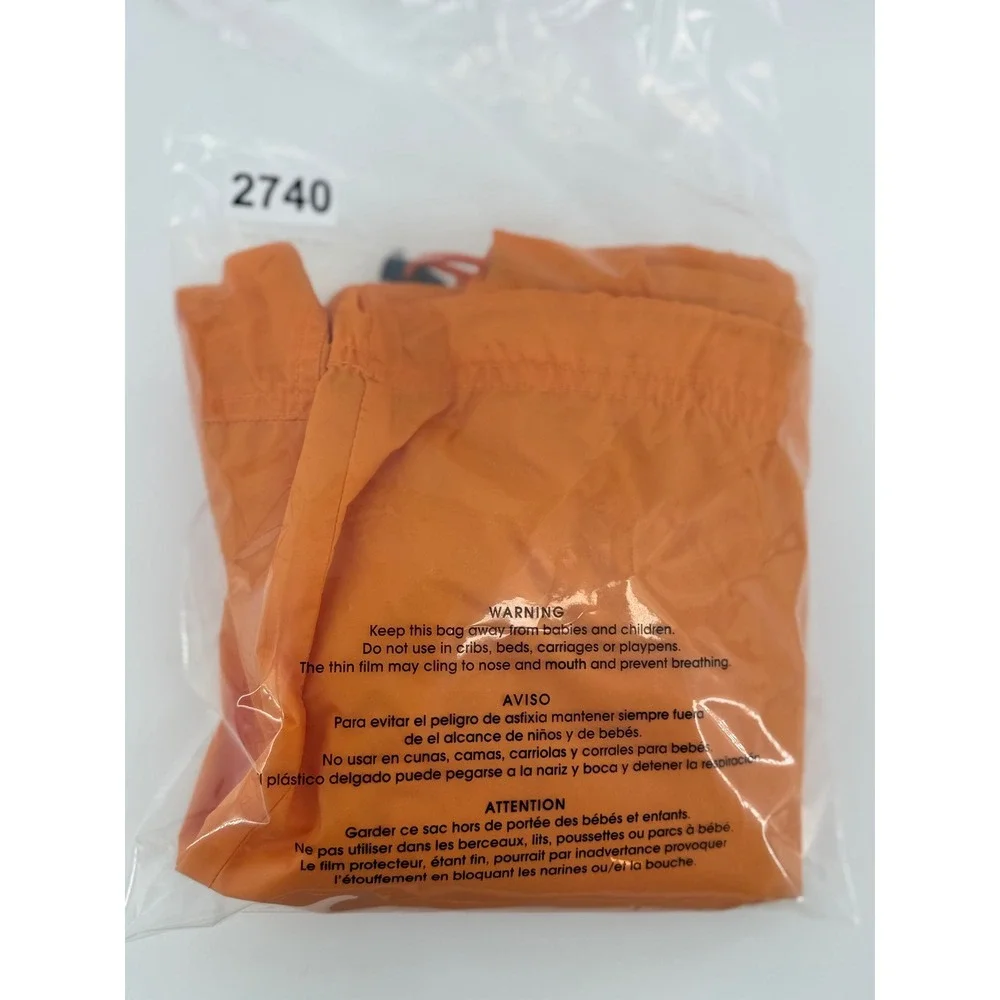 Nike Vintage Air Anorak Windbreaker XL Nylon Orange Center Swoosh TN Vols 90s